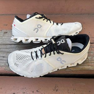 On Cloud X White Running Shoes Sneakers Women's Size 8.5
